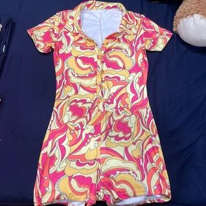 Romper groovy pattern